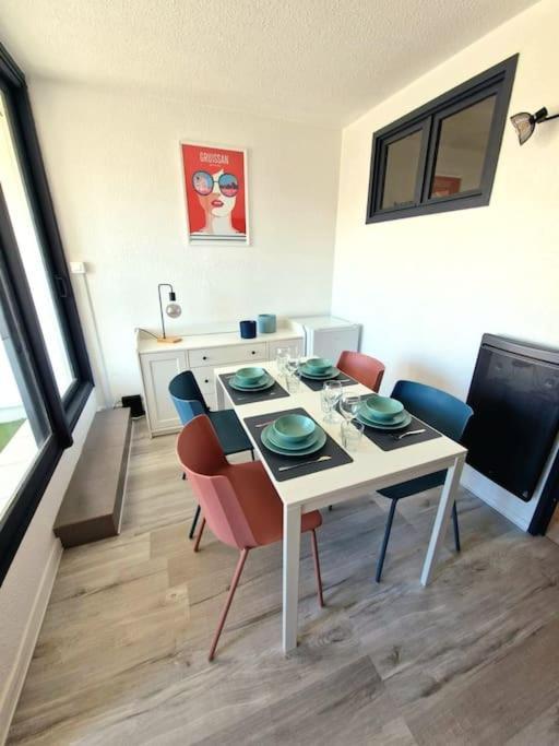 L'Escapade Gruissanaise, Appartement 1 Chambre, Loggia, Climatisation, Wifi Avec Piscines De Mi-Mai A Mi-Septembre Dans Residence Kültér fotó